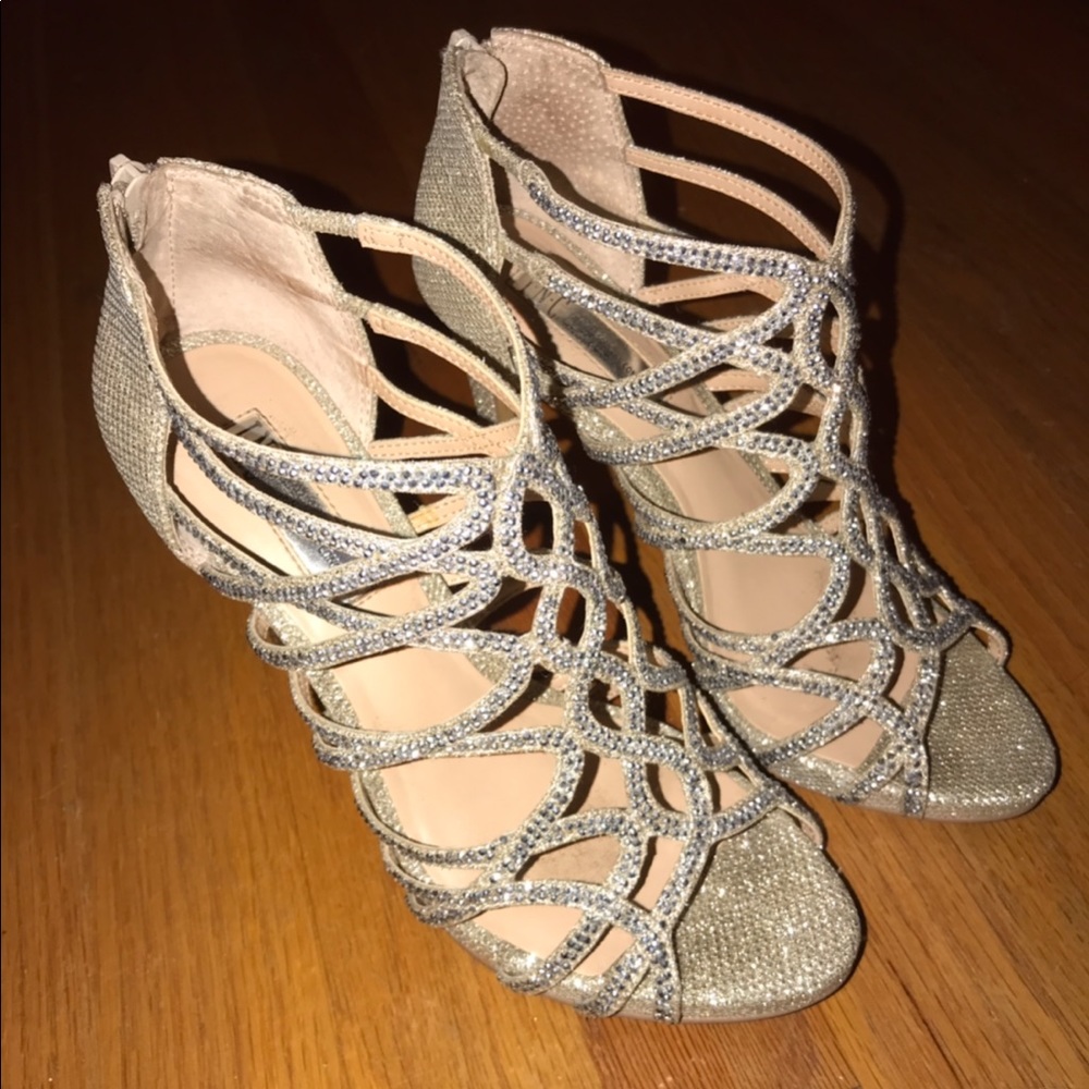 INC caged heels